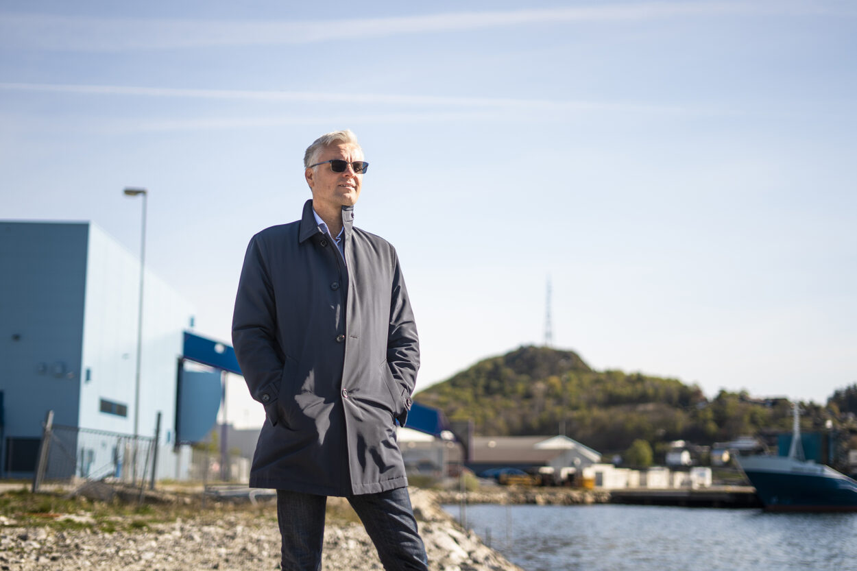 – Nærheten til havna og de andre store aktørene på Eigerøy gjør at produksjonen er sentralt plassert, sier administrerende direktør i Dalane Energi, Idar Sønstabø.